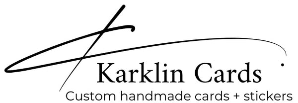 Karklin Cards + Stickery